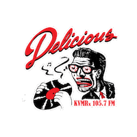 KVMRx music radio stream experimental Sticker