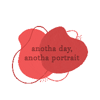 emilymaas red abstract portrait graphicdesign Sticker