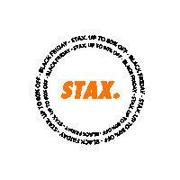 Black Friday Sticker by STAX.