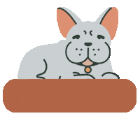 French Bulldog Dog Sticker by The Commons