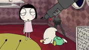 tired sleep GIF by Sarah & Duck
