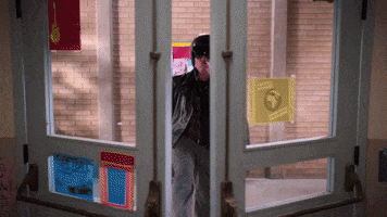 The Goldbergs Kicks Door GIF by ABC Network