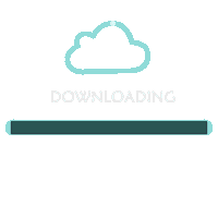 LifeSigner cloud loading download downloading Sticker