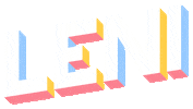 Vice President Typography Sticker