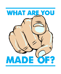 What Are You Made Of Sticker by Mike Croc