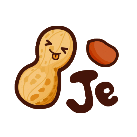 Nuts Peanut Sticker by Astro Radio Malaysia