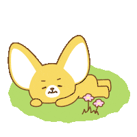 Sleepy Happy Sunday Sticker by PlayDappTown