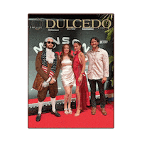 Posing Red Carpet Sticker