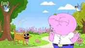 Happy Rainbow GIF by Adult Swim