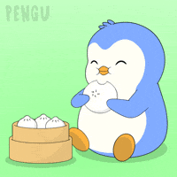 Happy Penguin GIF by Pudgy Penguins