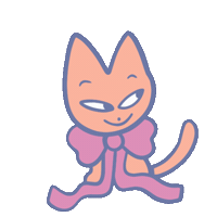Happy Cat Sticker by elodie shanta