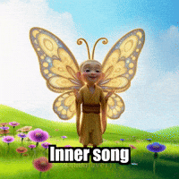 Inner Peace Strength GIF by BuddhaFlyJourney