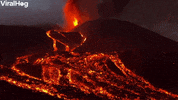 Lava Flows From La Palma Volcano GIF by ViralHog