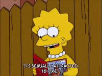 talking lisa simpson GIF