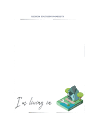 Moving College Life Sticker by Georgia Southern University - Auxiliary Services