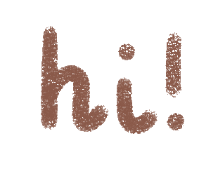 Lettering Hello Sticker by Catharina Stewart