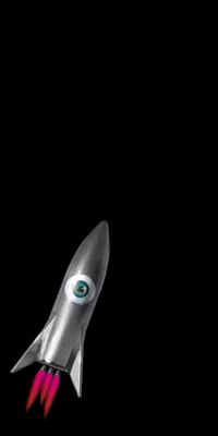 AOTPagency travel space marketing eye GIF