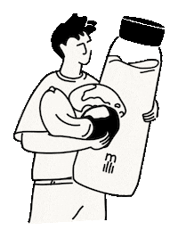 Coconut Ingredients Sticker by milli