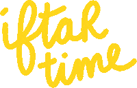 Ramadan Iftar Sticker