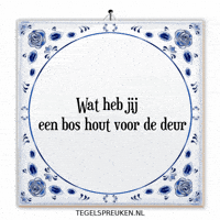 Humor Bos GIF by Tegelspreuken.nl
