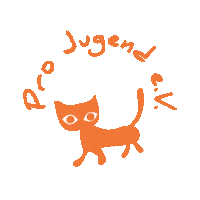 pro_jugend_ev katze sozialarbeit soziale arbeit wirfüreuch Sticker