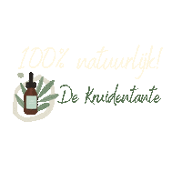 Natuurlijk Sticker by De Kruidentante