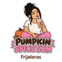 Pumpkin Spice Pink Sticker by frijoleras