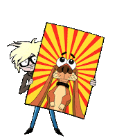excited pop art Sticker by Pop Your Pup!™