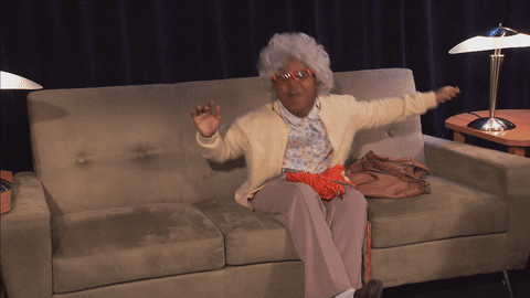 excited granny GIF by Nickelodeon