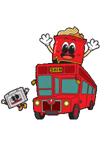 Happy Travel Sticker by Nongshim Global