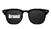 thebranddesigner glasses brand design the brand designer Sticker