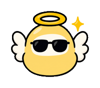 creedoapp cool sticker angel catholic Sticker