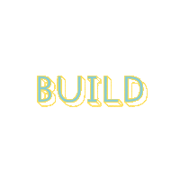 Tiny-Changes together build inspire raise Sticker