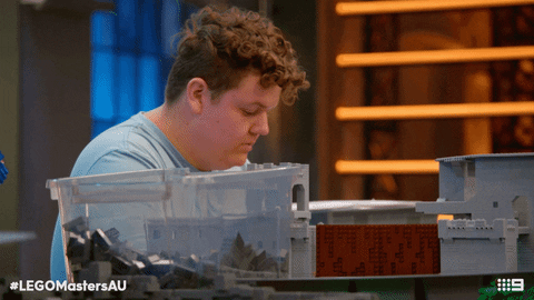 LEGOMastersAU giphyupload lego channel 9 legomastersau GIF