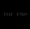 the end black and white gif GIF