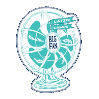 Big Fan Cls Sticker by Latin Camps