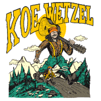 Country Music Sticker by Koe Wetzel