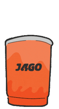 Halloween Orange Sticker by JAGO COFFEE