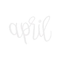 Spring April Sticker