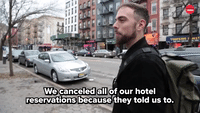 Cancelled hotel reservations