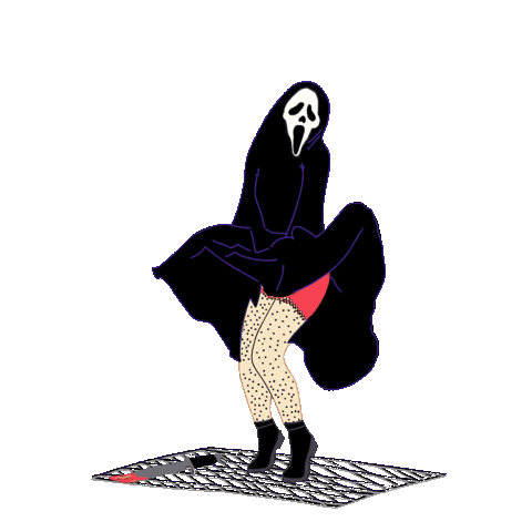 Scary Movie Dance Sticker