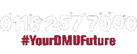 Student Uni Sticker by De Montfort University