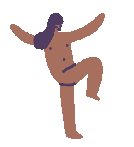Happy Dance Sticker by Sara Maese