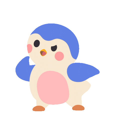 Angry Penguin Sticker by Finch Care