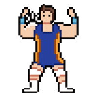 Flexing Work Out Sticker