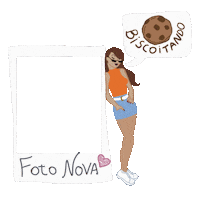 Saudades Sticker