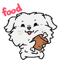 happy dog Sticker by Aminal Stickers