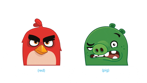 emoji pig GIF by Angry Birds