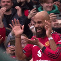 Goal Smile GIF by Manchester United