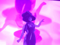 glitch pink GIF